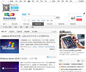 TechWeb移动应用频道